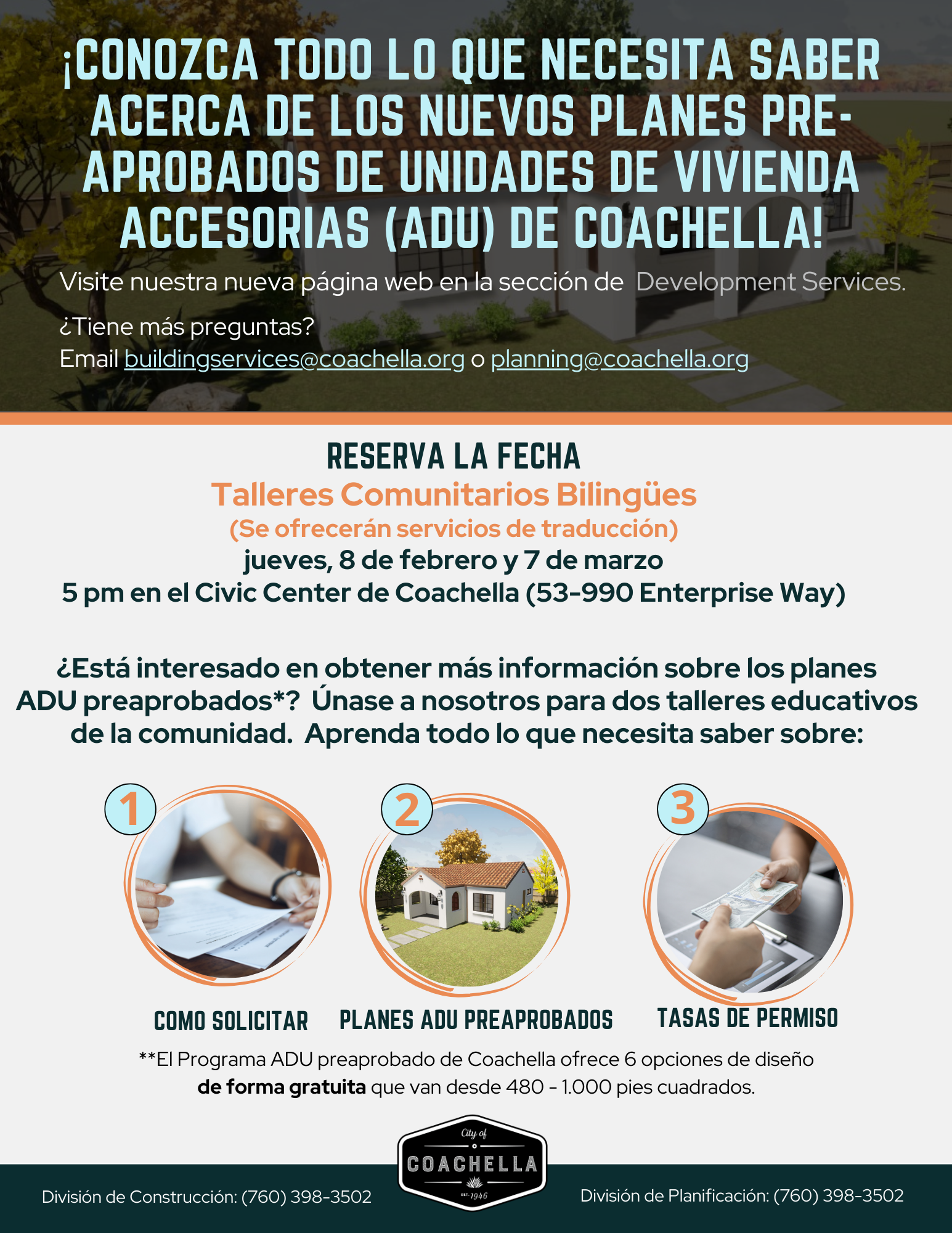 ADU Flyer Spanish