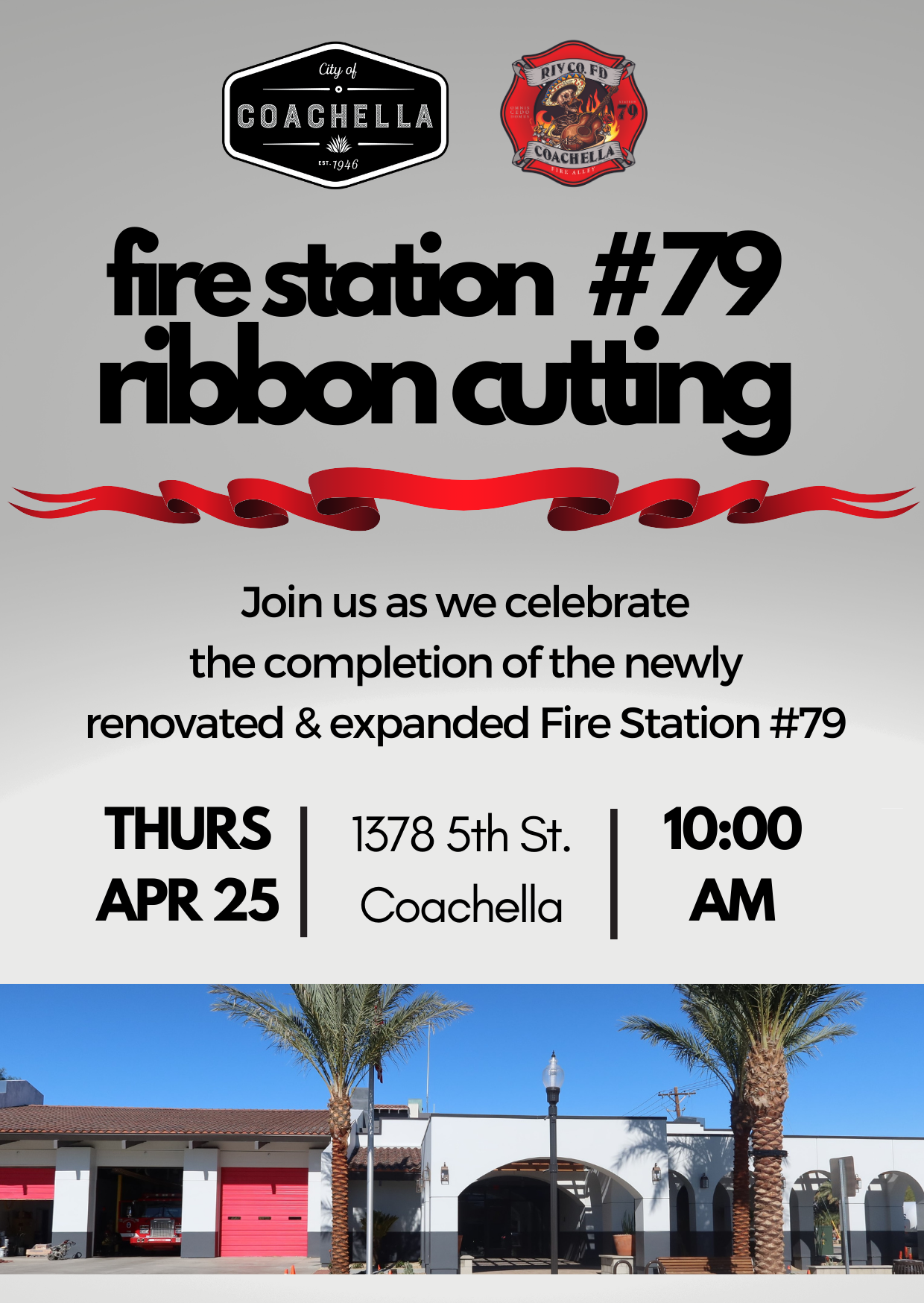 Fire Station 79 RC Invitation