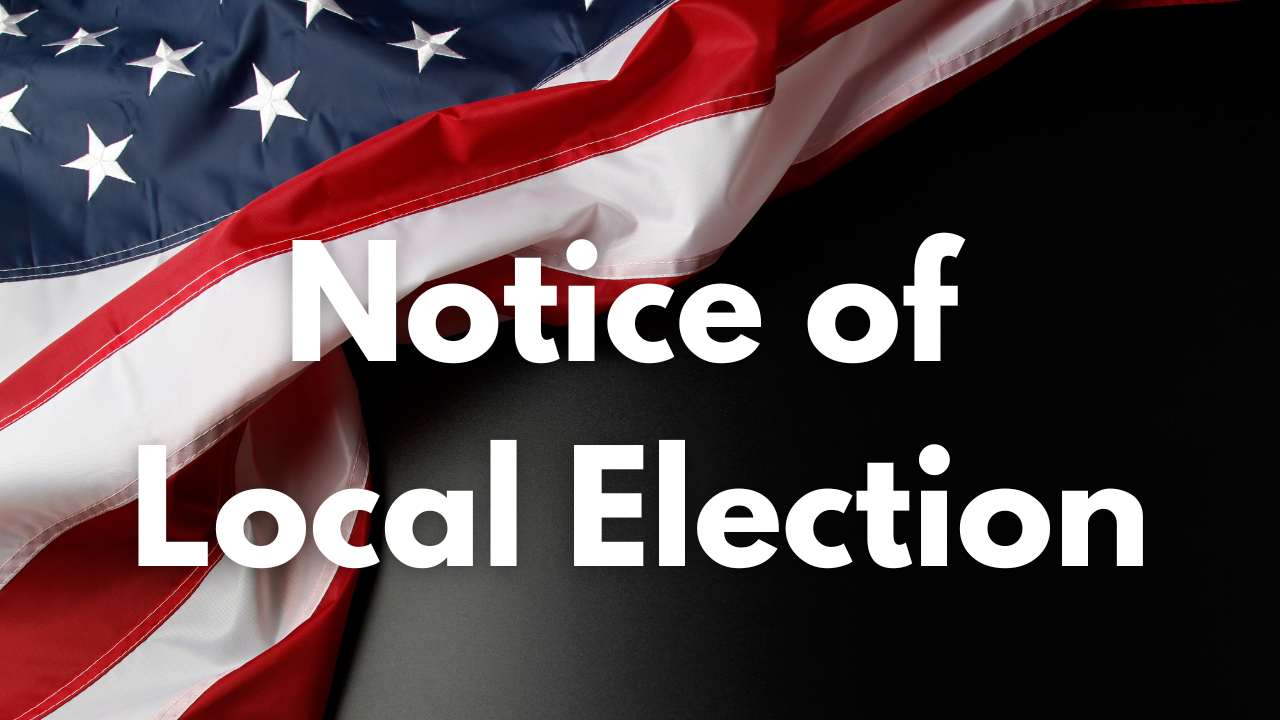 Notice of Election/ Aviso de Elección